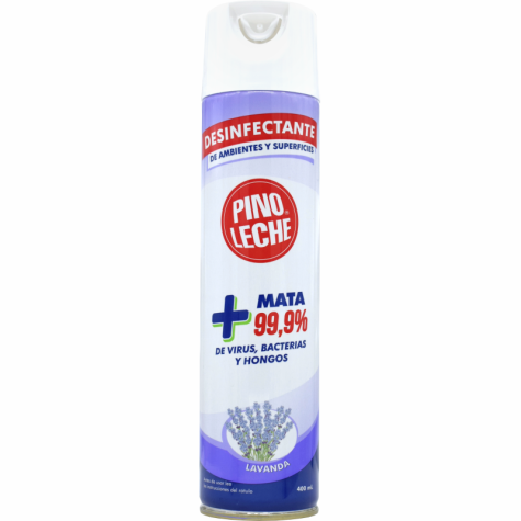 DESINFECTANTE EN AEROSOL PINOLECHE LAVANDA 400 ml.