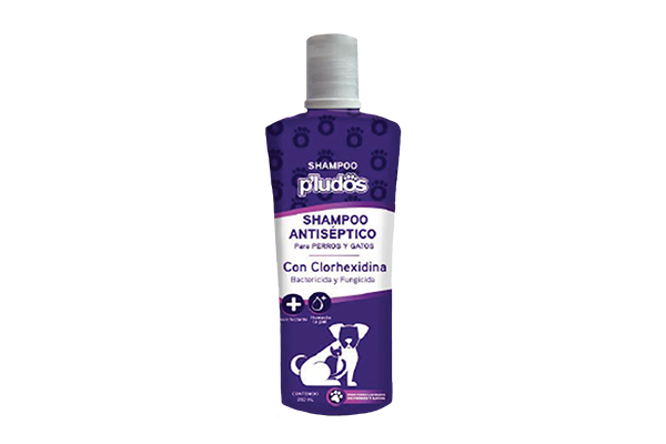 P'ludos Shampoo Antiséptico 300 ml.