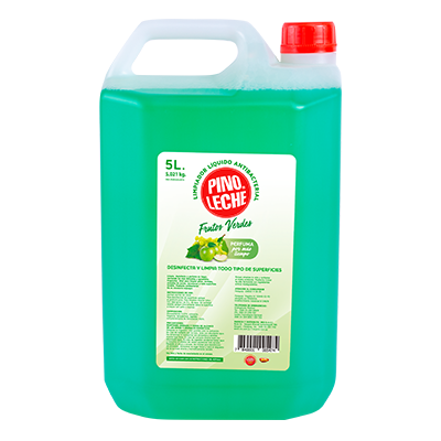 Pinoleche Desodorante Antibacterial Frutos Verdes Garrafa x 5 lt.