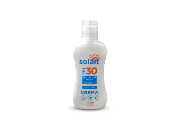 Protector Solar con Repelente​ FPS 30 Crema – 100 ml